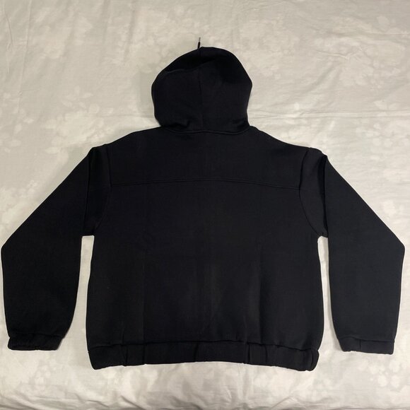 Forever 21 Unisex Black Full Zip Hoodie – Fits Men & Women – Size M – NWT - Picture 8 of 8